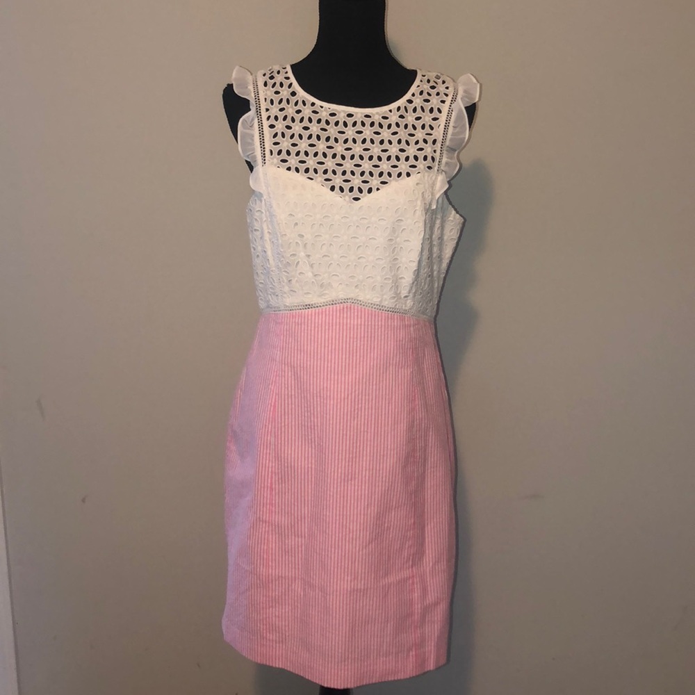 NWT Lilly Pulitzer Maya Shift Pink Tropics Sz 10